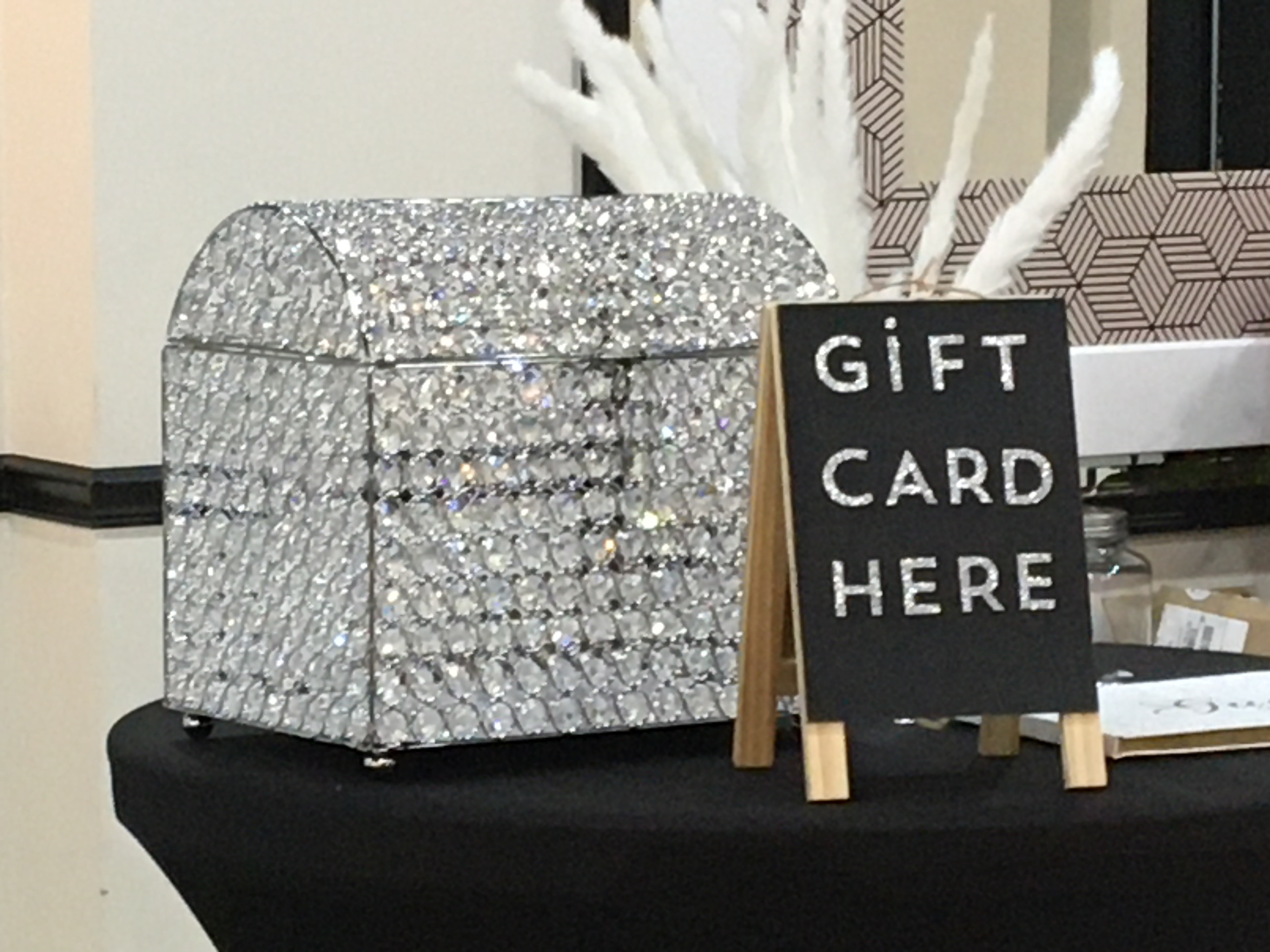 Crystal Bead Gift Card Display