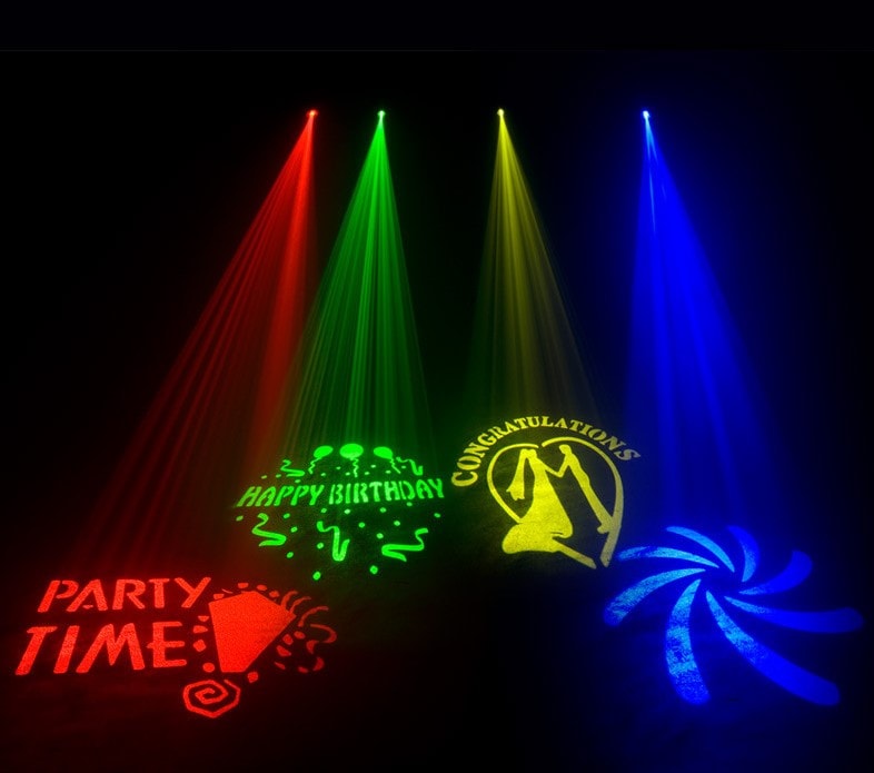 Gobo Projector Light Show