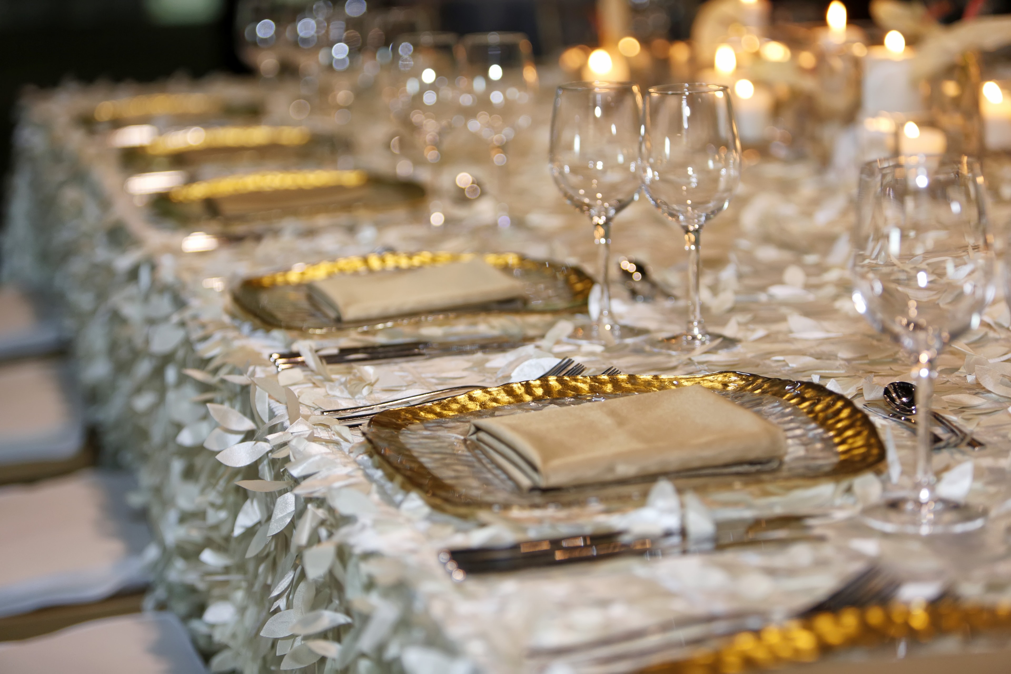 Elegant floral decorations